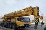 Truck crane 2022 XCMG 80K5D, 25 tons live counterweight, double-section extended jib