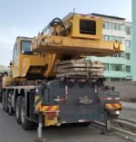Truck crane 2022 XCMG 80K5D, 25 tons live counterweight, double-section extended jib - Image 6