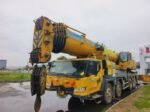 Used mobile crane 2019 XCMG xct130L6, 6-section arms, 61-meter arm length, 3-section arms, counterweight 45 tons, two engines