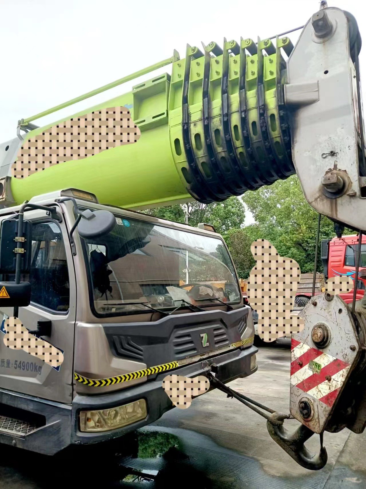 13390663519349094-1.jpg Used mobile crane 2017 Zoomlion 110 tons, Euro 5, 7-section boom, two engines Weichai - Image 1