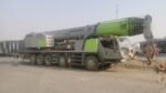 Used mobile crane 2017 Zoomlion 110v7, three-section jib, 40 tons counterweight, 72 meters main boom, 7000 working hours - Image 3