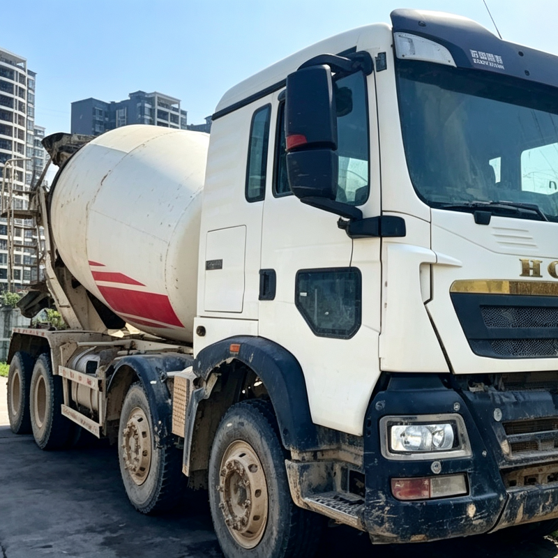 753 (10) 2021 Howo 12 cbm concrete mixer for sale - Image 1