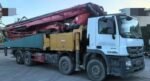 Used concrete pump truck 2019 Sany 56m on chassis Mercedes Benz - Image 4