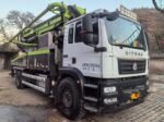 Second-hand concrete pump 2022 Zoomlion 38m on Chassis Sitrak - Image 2