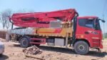 Used concrete pump truck 2023 Sany 39m on chassis Sany