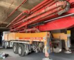 Used concrete pump truck 2017 Sany 54m on chassis Mercedes Benz - Image 3