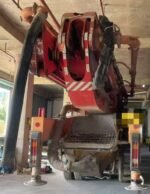 Used concrete pump truck 2017 Sany 54m on chassis Mercedes Benz - Image 4