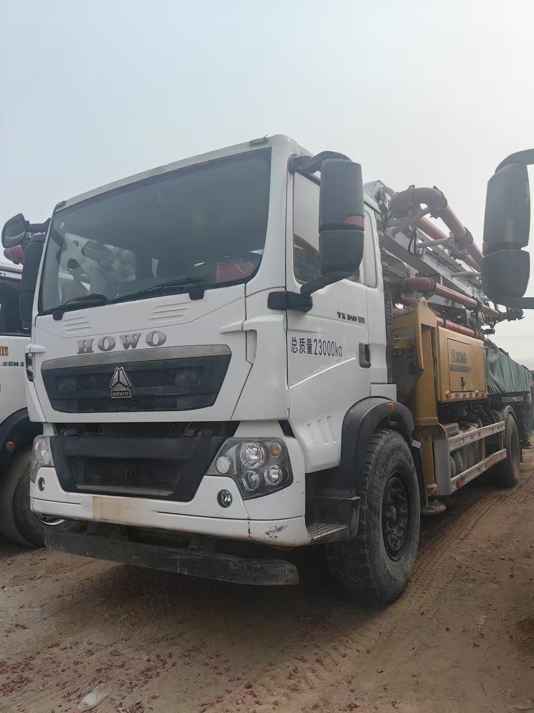 微信图片_20250503152750.jpg Hot product! Concrete pump truck 2021 Xcmg 37m on Chassis Howo - Image 1