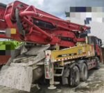 Used concrete pump car 2021 Sany 43m on chassis Sany - Image 4