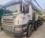 Second-hand pump car 2017 Zoomlion 56m on Chassis Scania in stock