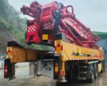 Used concrete pump car 2021 Sany 60m on chassis Mercedes Benz - Image 5