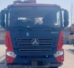 Used concrete pump car 2022 Sany 37m on chassis Sany