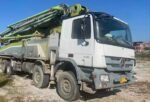 Concrete pump truck 2013 Zoomlion 56m on Chassis Mercedes-Benz
