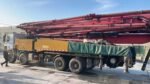 Used concrete pump car 2019 Sany 56m on chassis Mercedes Benz - Image 3