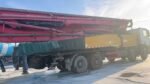 Used concrete pump car 2019 Sany 56m on chassis Mercedes Benz - Image 4