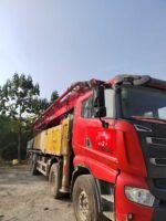 Concrete pump truck 2020 Sany 56m on chassis Sany with high configuration - Image 5