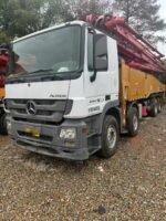 Hot selling! Concrete pump truck 2019 Sany 56m on chassis Mercedes Benz - Image 2