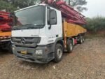 Hot selling! Concrete pump truck 2019 Sany 56m on chassis Mercedes Benz - Image 4