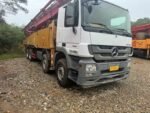 Hot selling! Concrete pump truck 2019 Sany 56m on chassis Mercedes Benz - Image 5