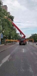 Second-hand concrete pump truck 2021 Sany 68m on chassis Volvo - Image 6