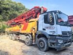 Concrete pump truck made in December of 2020 Sany 62m on chassis Benz - Image 2