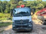 Concrete pump truck made in December of 2020 Sany 62m on chassis Benz