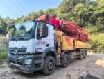 Concrete pump truck made in December of 2020 Sany 62m on chassis Benz - Image 4