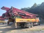 Concrete pump truck made in December of 2020 Sany 62m on chassis Benz - Image 5