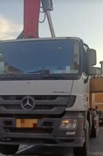 New arrival! Concrete pump truck 2018 Sany 49m on chassis Mercedes Benz - Image 3
