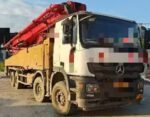 Good machine! Concrete pump truck 2018 Sany 53m on chassis Mercedes Benz