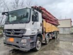 C8 system! Concrete pump truck 2018 Sany 56m on chassis Mercedes Benz - Image 2