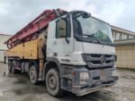 C8 system! Concrete pump truck 2018 Sany 56m on chassis Mercedes Benz