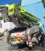 Used pump truck 2020 Zoomlion 56m on Chassis Scania for batching plants - Image 3