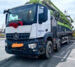 Good condition! Concrete pump 2021 Zoomlion 63m on Benz