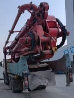 Concrete pump truck manufactured in 2021 Sany 62m on chassis Mercedes - Image 4