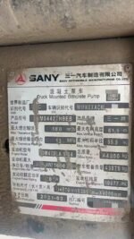 Concrete pump truck manufactured in 2021 Sany 62m on chassis Mercedes - Image 6