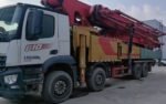 Concrete pump truck manufactured in 2021 Sany 62m on chassis Mercedes