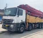 In stock! Concrete pump truck 2019 Sany 56m on Mercedes Benz