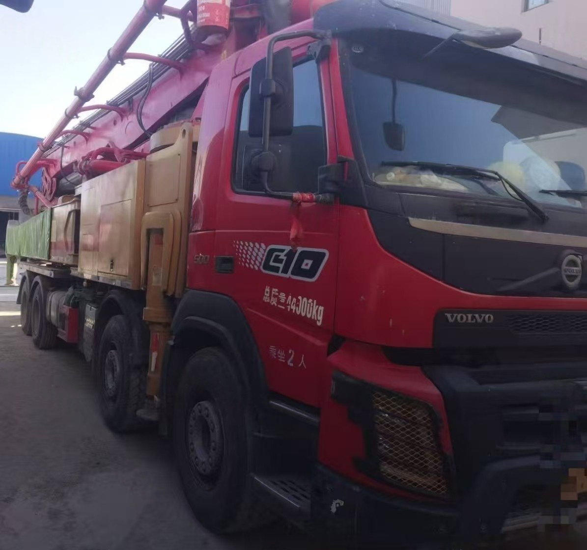微信图片_20250507133800.jpg Second-hand concrete pump 2019 Sany 62m on Volvo in great quality - Image 1