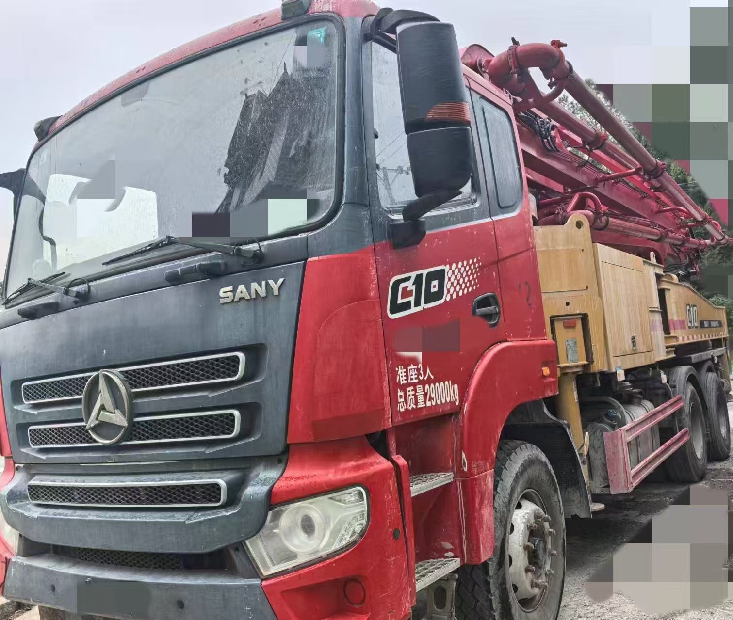 微信图片_20250507134326.jpg Used concrete pump car 2020 Sany 43m on Sany on sale - Image 1