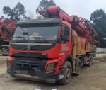 Used concrete pump truck 2020 Sany 62m on Volvo chassis
