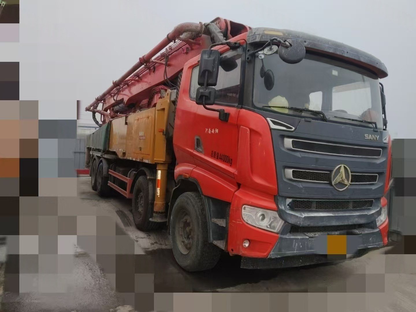 微信图片_20250507155142-1.jpg Boom pump truck 2020 Sany 56m on Sany on sale - Image 1