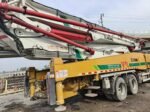 Used mobile concrete pump 2023 XCMG 62m on chassis Sitrak - Image 6