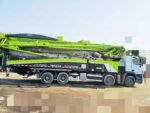 Concrete pumping equipment 2019 Zoomlion 56m on Benz manual gear - Image 5
