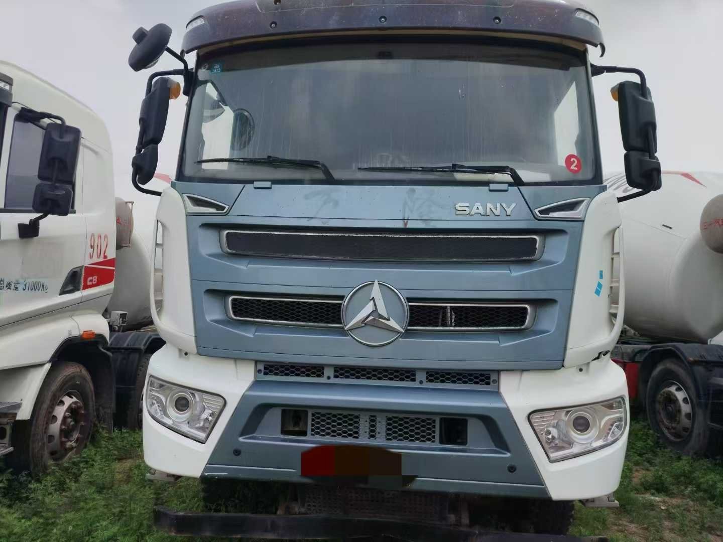 微信图片_20250518103433.jpg Used concrete mixers 2021 Sany 12 cubic meters Hino engine - Image 1