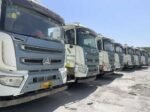 Used cement mixers 2020 Sany 12 cubic meters Hino engine
